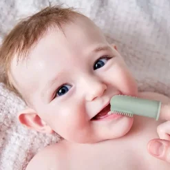 Haakaa Fingertandbørste - Pea Green