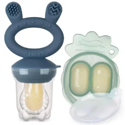 Haakaa Food Feeder - Steel Blue