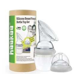 Haakaa Gen. 3 Brystpumpe + Flasketud - Grey