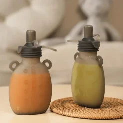 Haakaa Happii Bear Smootieposer - 4 stk (170ml)