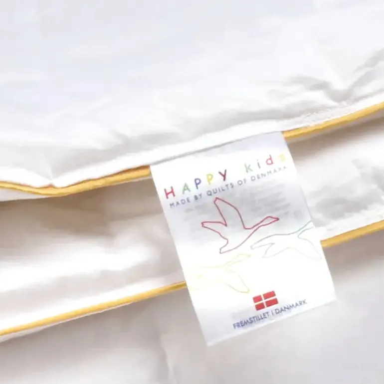 Happykids Gold gåseduns dyne - Baby 70x100