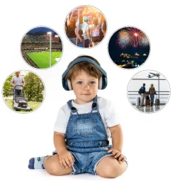 Høreværn til Baby - Blå