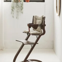 Hynde til Leander højstole - Cappuccino