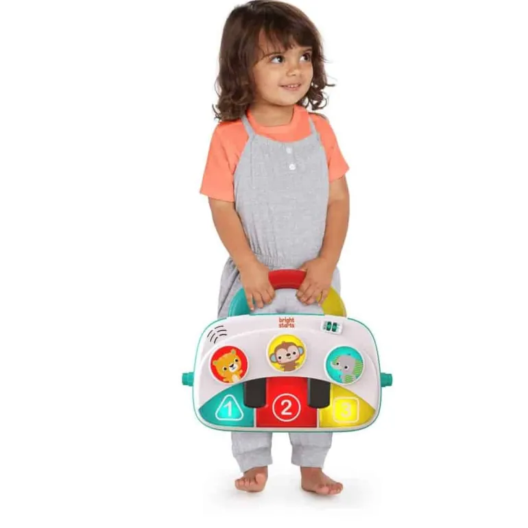 4-in-1 Groovin’ Kicks™ aktivitets - gym med klaver og tromme