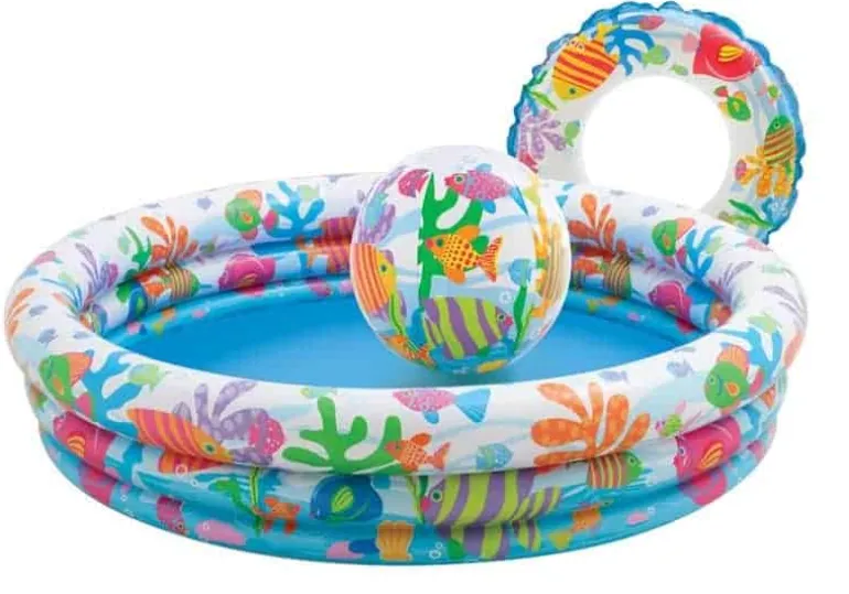 Intex Poolset med Fisk