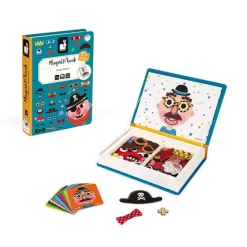 Janod Boy’s Crazy Faces Magnetibook