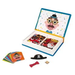 Janod Boy’s Crazy Faces Magnetibook