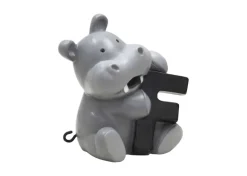 Kids By Friis F bogstav med flodhest til navnetog