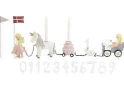 Kids By Friis Fødselsdagstog - blomsterfeer m. 11 tal