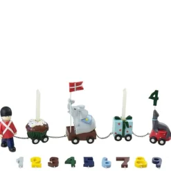 Kids by Friis fødselsdagstog Garder med 9 tal