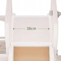 Kids Zone aktivitets lastbil med rutsjebane - Beige