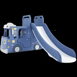 Kids Zone aktivitets lastbil med rutsjebane og gynge