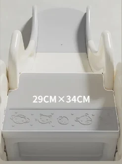 Kids Zone bil med rutsjebane og basket