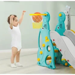 Kids Zone rutsjebane og basket