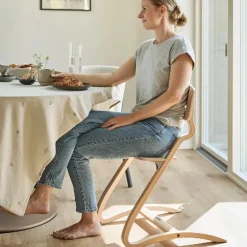 Leander Louie højstol u. bøjle - Eg - Natur