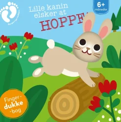 Lille kanin elsker at hoppe