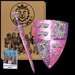 Liontouch Crystal Princess gavesæt med sværd og skjold