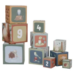 Little Dutch - Stabeltårn Pap - Forest Friends