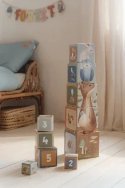 Little Dutch - Stabeltårn Pap - Forest Friends