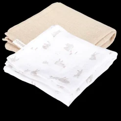 Little Dutch - Stofbleer 70x70 muslin - Baby Bunny / Beige