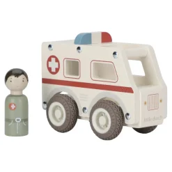 Little Dutch Træfigur - Ambulance