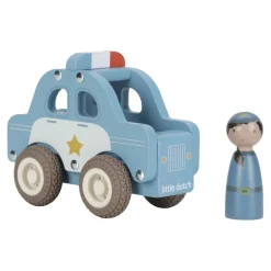 Little Dutch Træfigur - Politibil