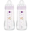 MAM Easy Active Baby Bottle 330ml 2p Pink