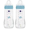 MAM Easy Active Baby Bottle 330ml 2p Blue