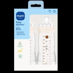 MAM Easy Active Baby Bottle 330ml 2p Neutral