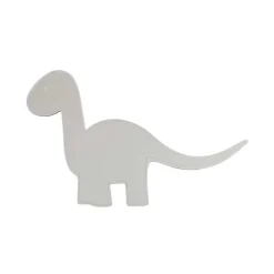 Maseliving dino spejl - hvid