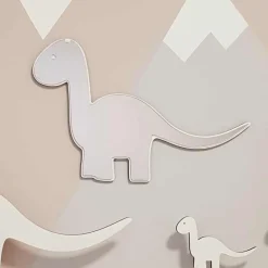 Maseliving dino spejl - hvid