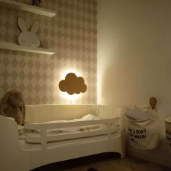 Maseliving sky lampe - egetræ