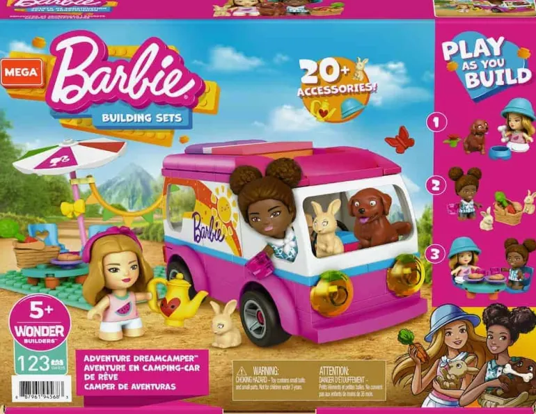 Mega Bloks Barbie Adventure Dreamcamper