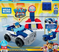 Mega Bloks Paw Patrol Chases Police Cruiser