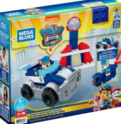 Mega Bloks Paw Patrol Chases Police Cruiser