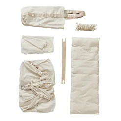 Membantu Premium slyngevugge økologisk bomuld - Natur