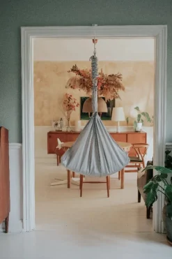 Membantu Premium slyngevugge økologisk bomuld - grå