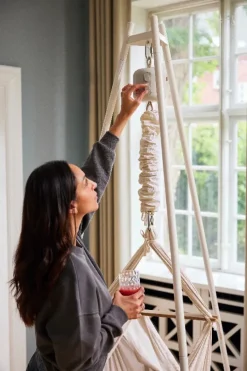 Membantu Premium vuggestativ - hvid