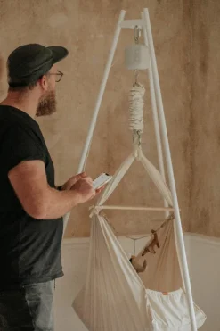 Membantu Premium vuggestativ - hvid