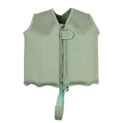 Mikk-Line Svømmevest ensfarvet - Green Bay - 3-6 år/20-25 kg