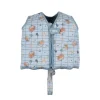 Mikk-Line Svømmevest mønstret - Faded Denim - 2-3 år/15-20 kg