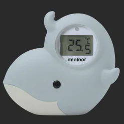 Mininor badetermometer - hval