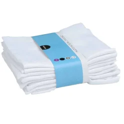 Mininor stofble økologisk hvid 8 - pak