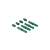 Modu 8 x Connector pegs Forest Green