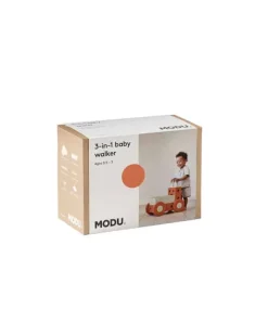 Modu 3-in-1 Gåvogn Burnt Orange / Dusty Green