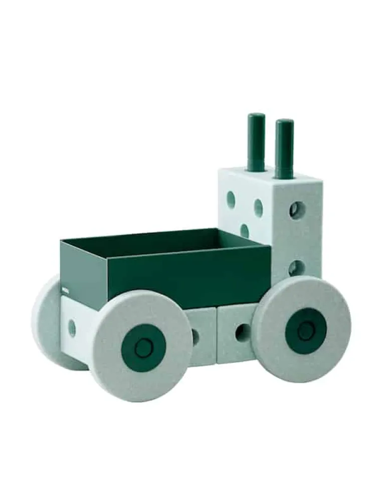 Modu 3-in-1 Gåvogn Ocean Mint / Forest Green