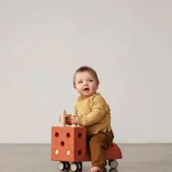 Modu Tiny ride Burnt Orange / Dusty Green