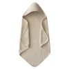 Mushie Hooded Towel Fog
