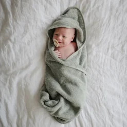 Mushie Hættehåndklæde Pearl