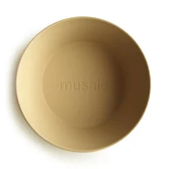 Mushie Skål Mustard 2 pcs